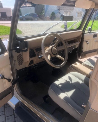 Jeep Wrangler cena 74900 przebieg: 104000, rok produkcji 1989 z Bytom małe 352